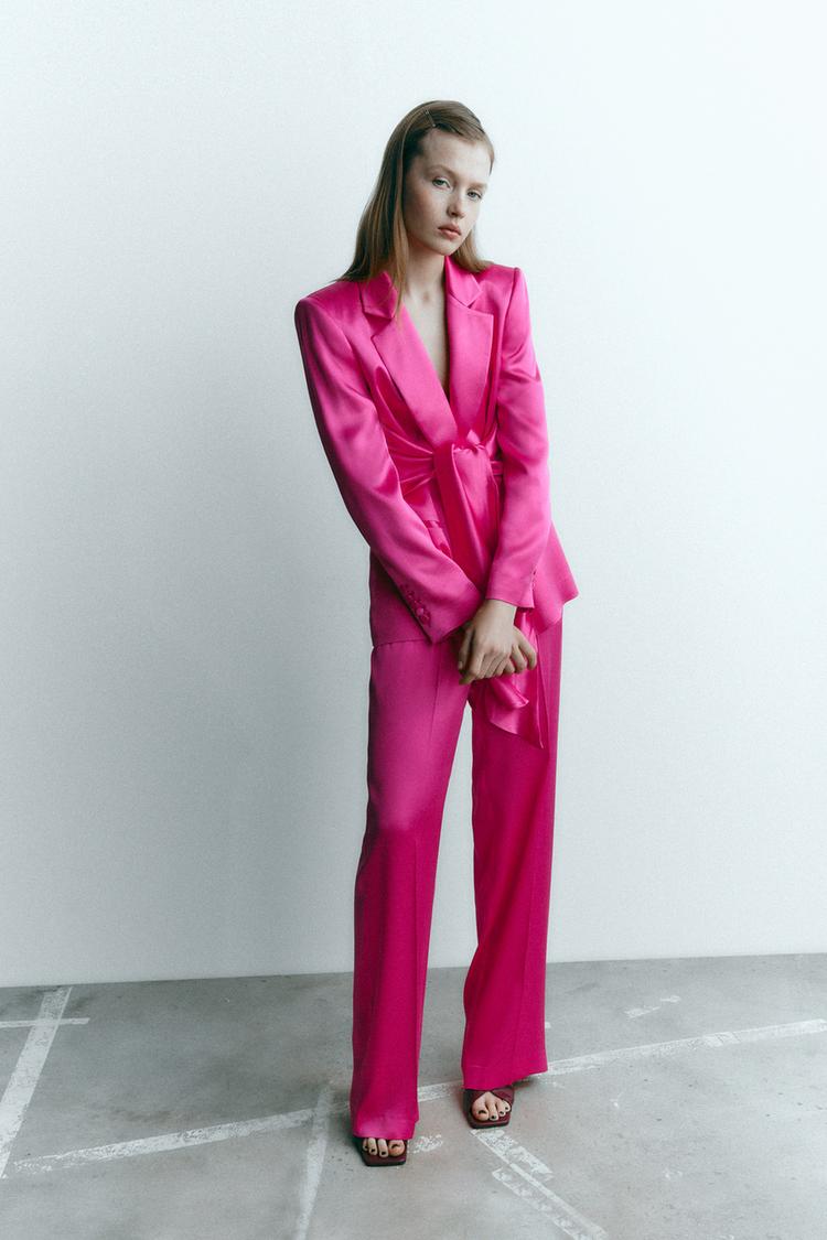 Pantaloni fucsia zara store